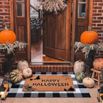 Halloween Doormat Combo Set