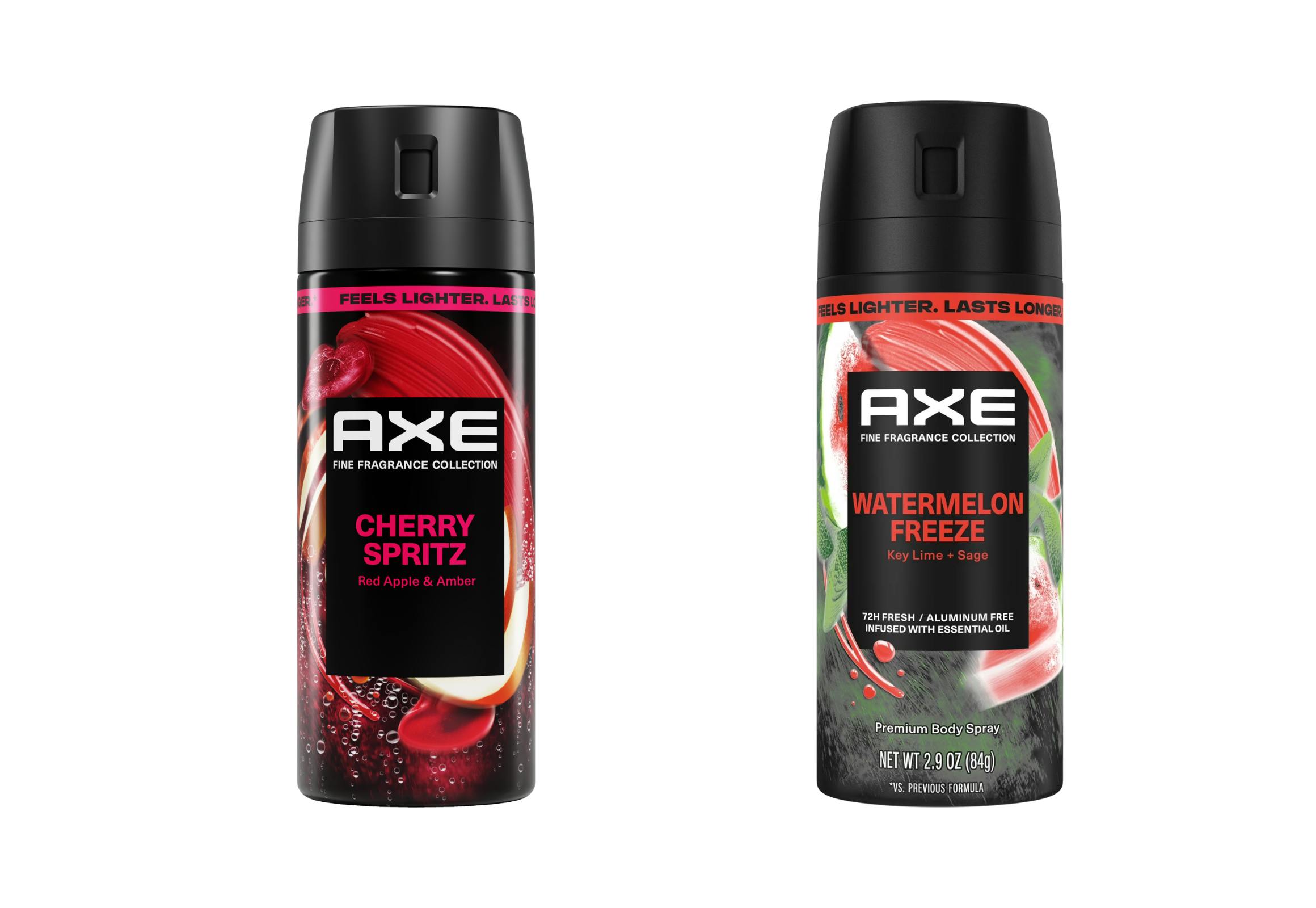 2 AXE Deodorant Sprays
