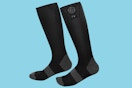 a pair of heated socks