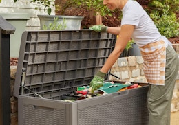 Amazon #1 Best Seller: 100-Gallon Outdoor Storage Box, Only $73.72 card image