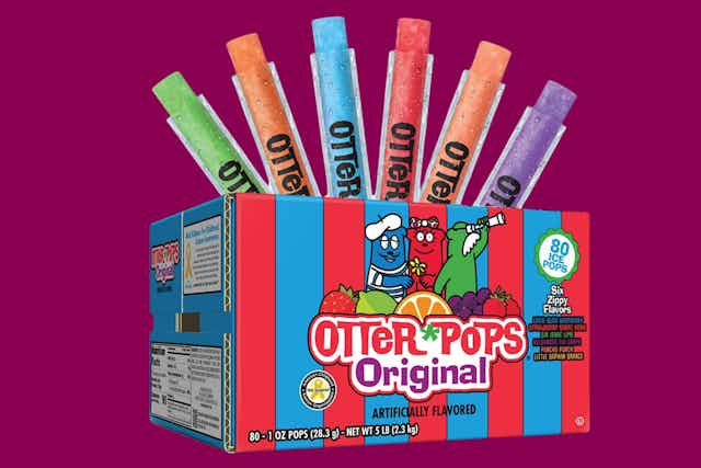 Otter Pops Ice Pops 80-Pack, Only $4.74 on Amazon card image