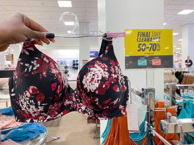 $3.99 Bralettes and $6.99 Bras on Clearance at JCPenney (Reg. $14+) card image