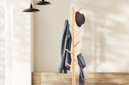 Freestanding Coat Rack, Just $9.99 on Amazon (Reg. $24.99) card image