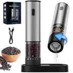 Electric Salt and Pepper Grinder Set