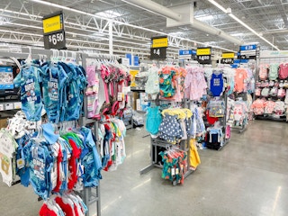 Baby apparel on clearance at Walmart