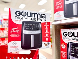 Gourmia Digital Air Fryer, Only $28.49 at Target card image