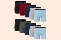 Walmart Hanes men's boxer briefs
