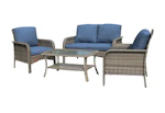 Rattan Patio Conversation Set