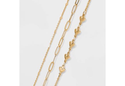 Wild Fable Chain Anklets