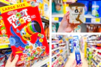 dollar general froot loops, talenti, oral-b 3-photo collage