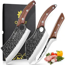 Hand Forged Butcher Knife Set