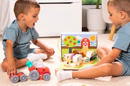 Walmart Melissa & Doug farm blockables