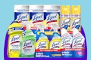14 Lysol cleaning products worth $60.35 for $24.22 plus tax with Subscribe & Save