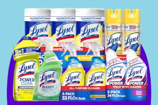 14 Lysol cleaning products worth $60.35 for $24.22 plus tax with Subscribe & Save