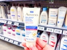 Aveeno Skin Relief Healing Ointment in Walmart store