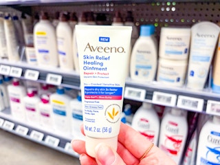 Aveeno Skin Relief Healing Ointment in Walmart store