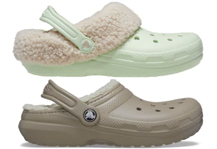 2 Crocs Kids' Lined Clogs