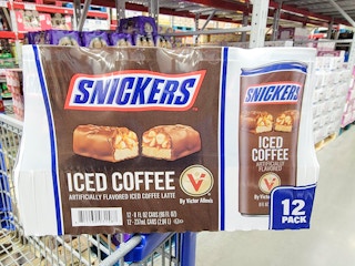 snickers iced coffee