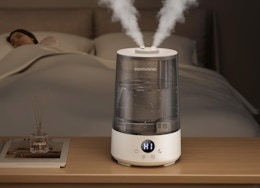 a humidifier on a table