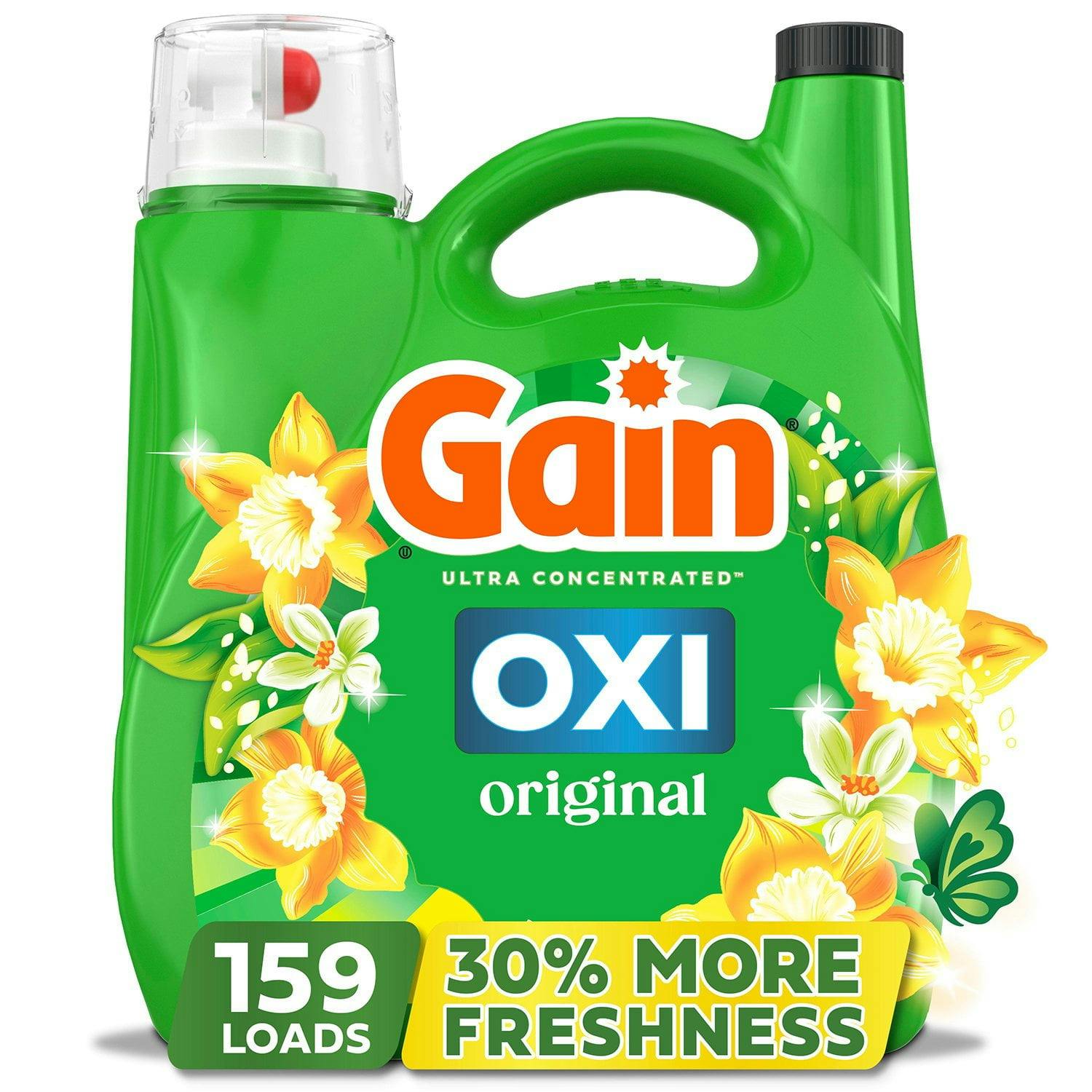 Gain + Oxi Liquid Laundry Detergent