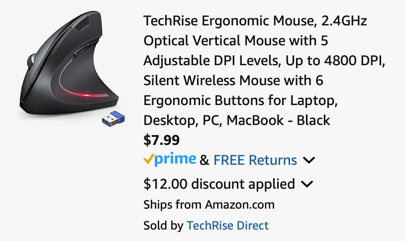 Amazon Ergonomic Mouse 2025 3