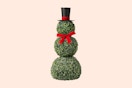 Snowman Boxwood Topiary
