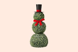 Snowman Boxwood Topiary