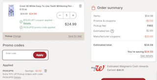 walgreens screenshot haul