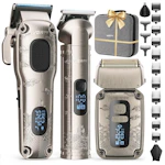 Hair Clipper, Trimmer & Shaver Set