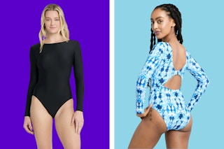 walmart time and tru swimsuit collage