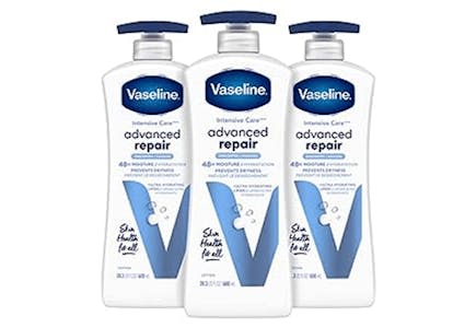 Vaseline Lotion 3-Pack