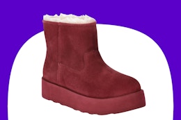 Women's Suede Lined Boots, $20 at Walmart card image