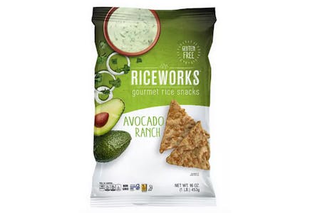 Riceworks Avocado Ranch Snacks