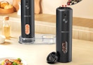 a salt and pepper grinder set