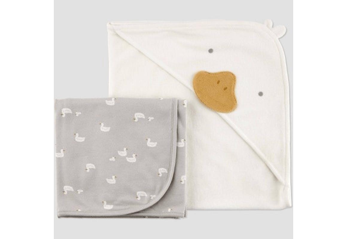 Carter's Baby Hooded Towel Set