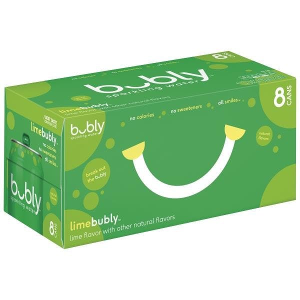 4 Bubly Sparkling Water 8-Packs