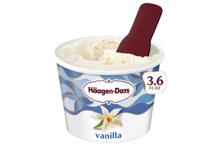 5 Haagen Dazs Ice Cream Cups