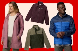 Save on Columbia Winter Gear: $13 Kids' Fleece, $19 Men's Jacket, and More card image