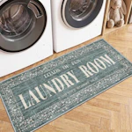 Non-Slip Laundry Runner Rug