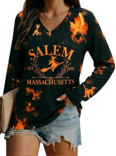Women's Halloween Long Sleeve Tee