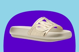 These $85 Splash Leather Michael Kors Slides Are Just $29 Shipped card image