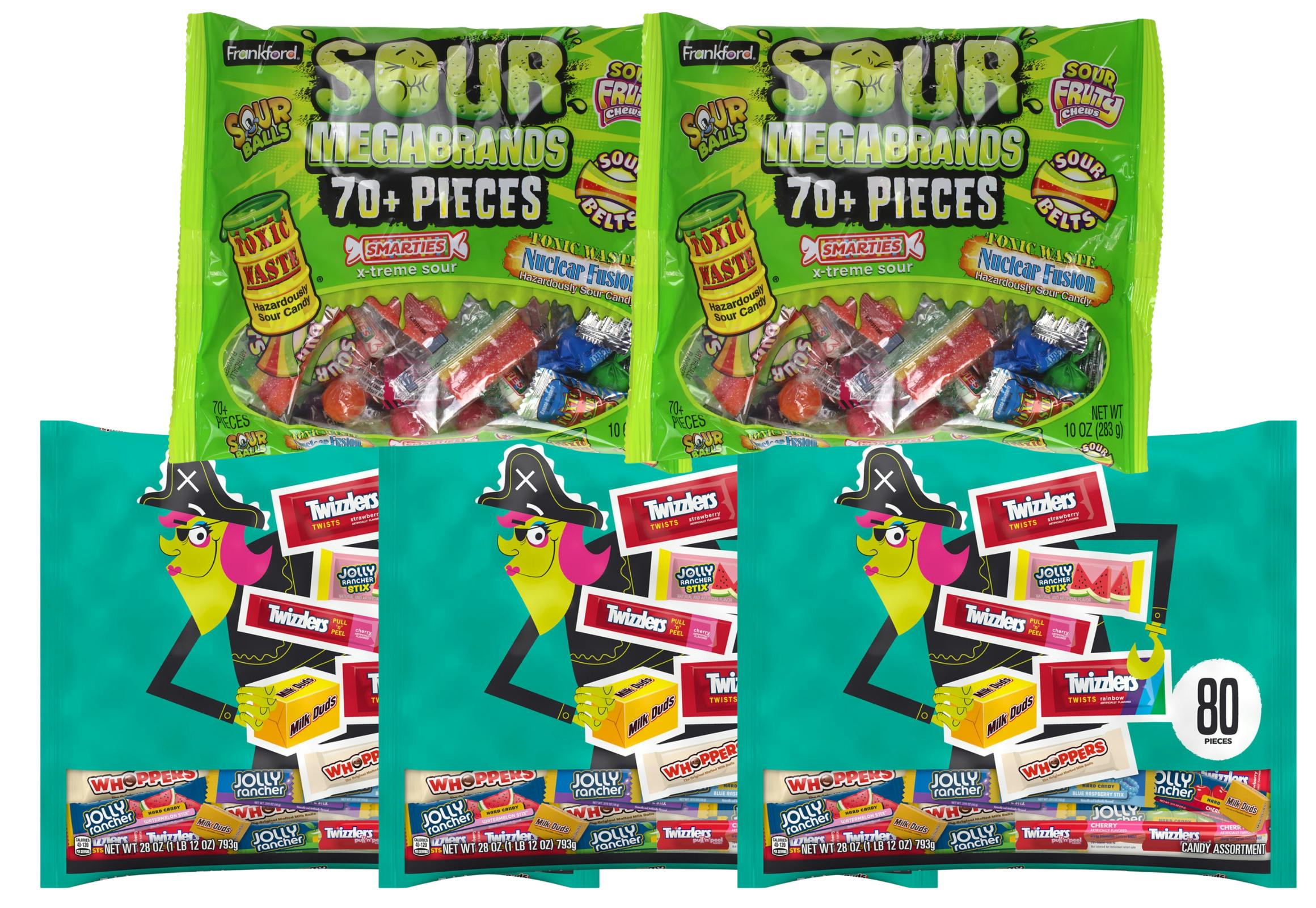 5 Halloween Candy Bags