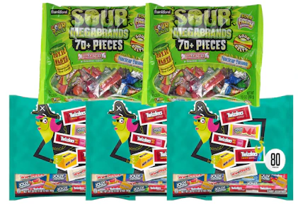5 Halloween Candy Bags