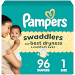 2 Pampers Swaddlers Diaper Boxes