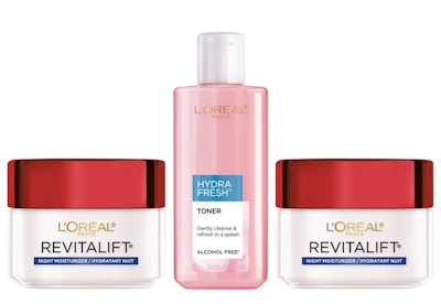 3 L'Oreal Skincare Products