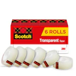 Scotch Transparent Tape 6-Pack