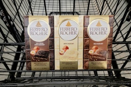 ferrero rocher chocolate bars