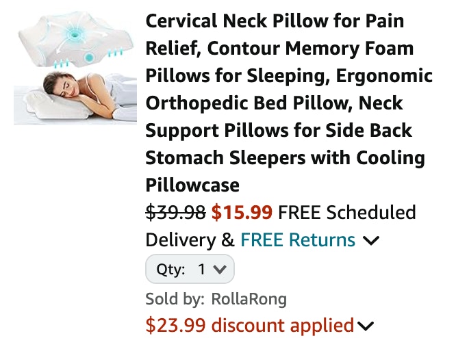 Pillow cart