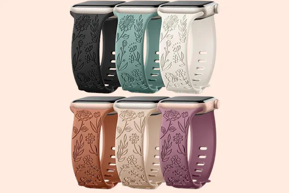 Floral Smart Watch Band 6-Pack, Now $9.98 on Amazon