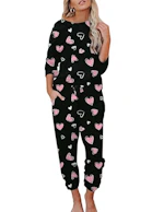 Ekouaer Women's Pajama Set